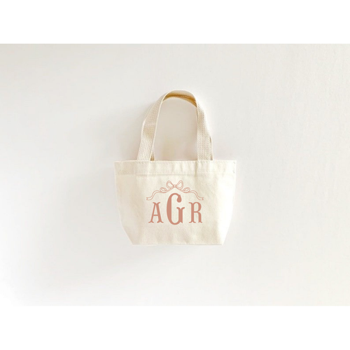 Bow Monogram Mini Toddler Bag