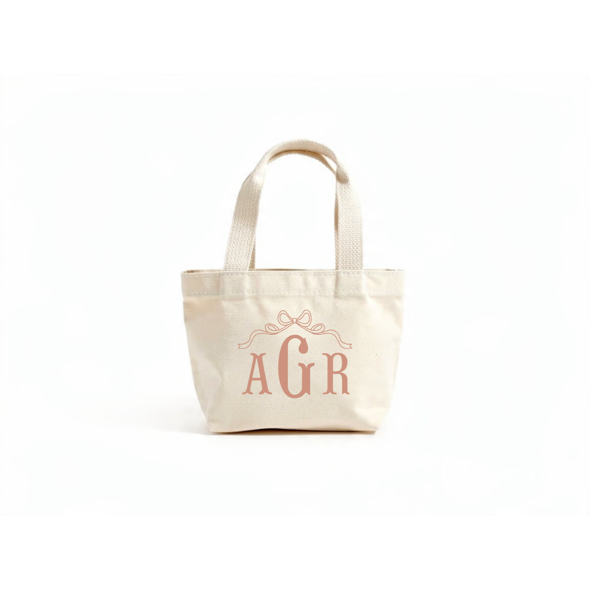 Bow Monogram Mini Toddler Bag