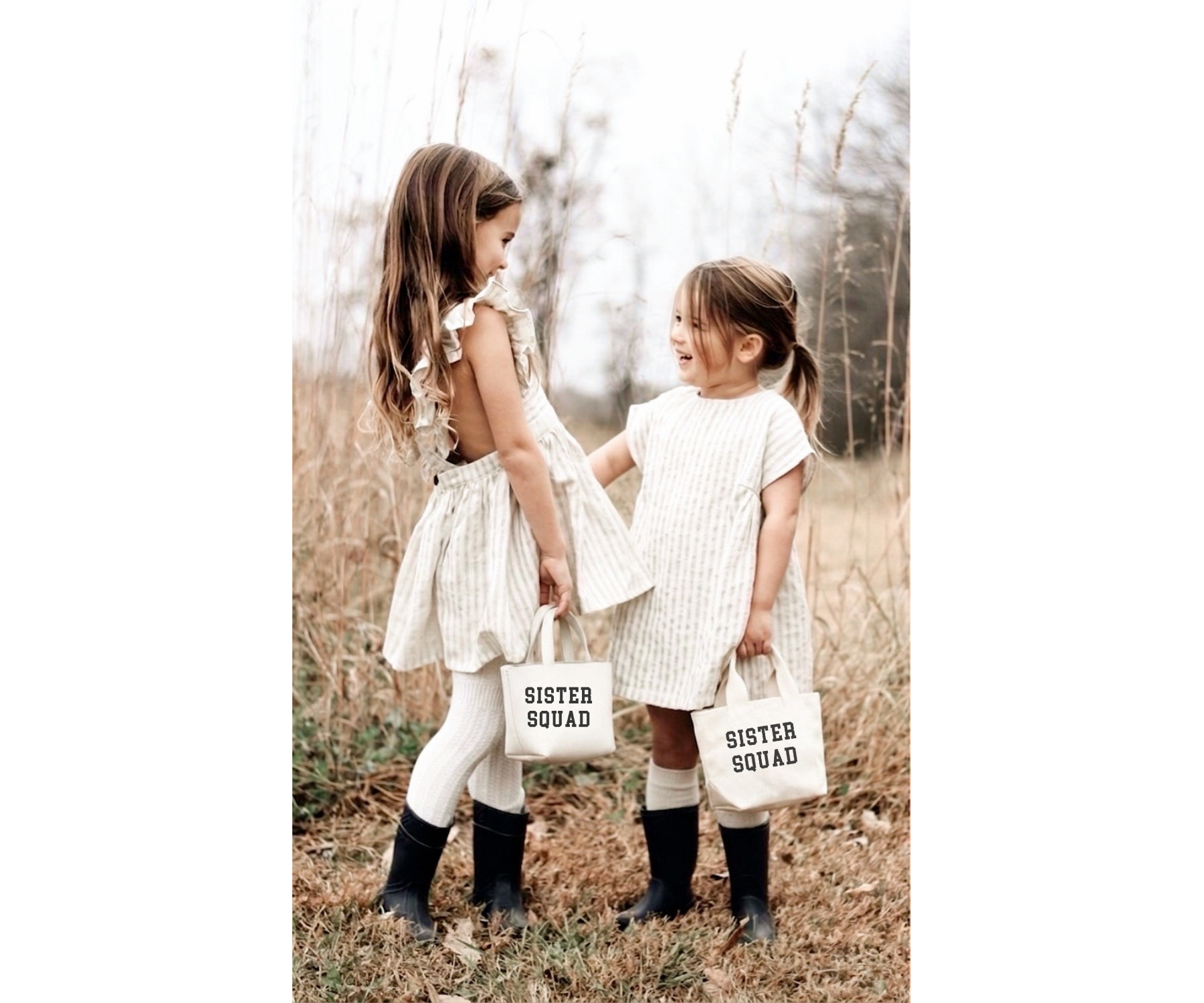 Sister Squad Mini Tote Bag